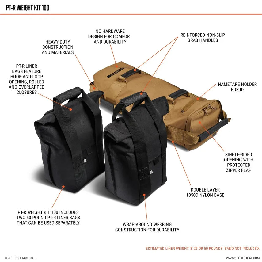 PT-R WEIGHT KIT 100LB